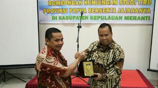 Kepulauan Meranti Menjadi Tujuan Pemprov Papua Belajar Budidaya dan Pengelolaan Sagu 